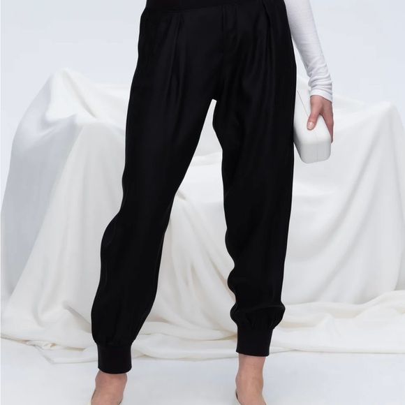 ATM Women's Black Track Pants - Picture 1 of 7